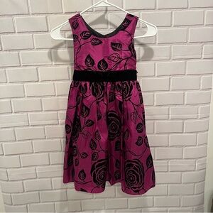 JONA MICHELLE girls purple dress /size 6